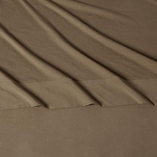 Amazon Basics 100% Cotton Jersey Bed Sheet Set, Machine Washable - Image 5