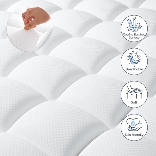 ELEMUSE RV King 3 Inch Dual Layer Memory Foam Mattress Topper - Image 5