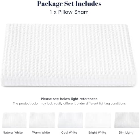 PHF Cotton Waffle Body Pillowcase - Image 6