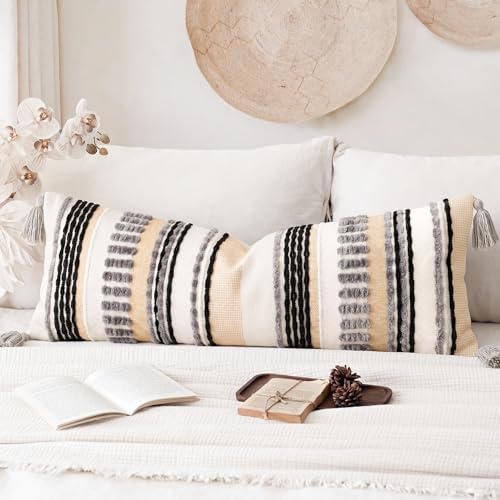 NUYECY Chenille and Cotton Long Pillow by NUYECY