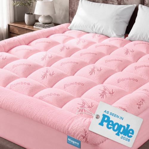 Niagara Sleep Solution Twin XL Ultra Soft Mattress Topper—Back Pain Relief by NiagaraSleepSolution