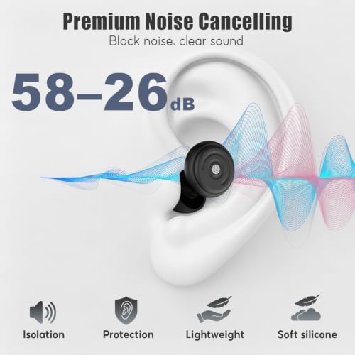 58-26dB Ear Plugs for Sleeping Noise Cancelling Ear Plugs - Image 2