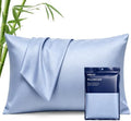 MR&HM Standard Pillowcase Set of 2, Soft & Breathable, Light Blue by MRHM