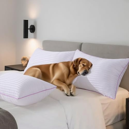 VAINOC Pillows Queen Size Set of 2, Breathable Hotel Collection Bed Pillows - Image 6