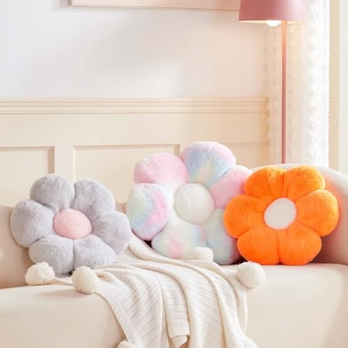 Kcvvcr Flower Pillow Cute Decorative Throw Pillow - Image 3