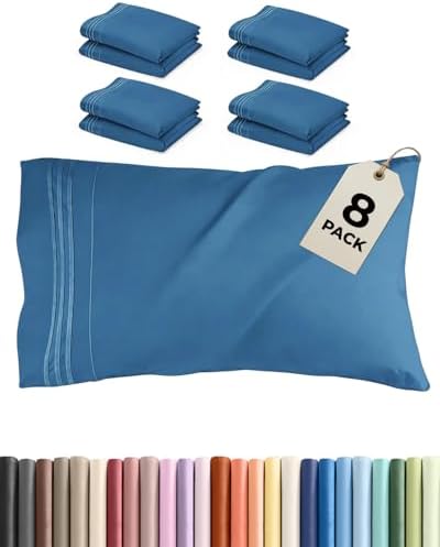 King Standard Pillow Cases Set of 8 by CGKUnlimited