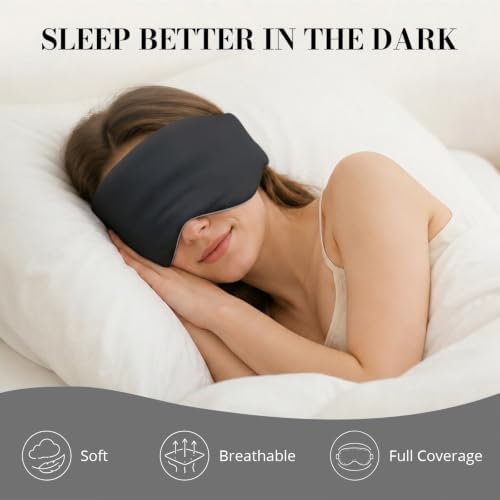 Sleep Mask for Women Men, Reversible Eye Mask Sleeping - Image 2