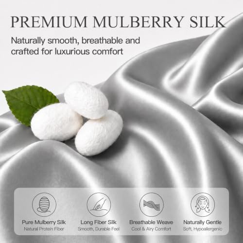 Mulberry Silk Pillow Cases for Hair and Skin - Image 3
