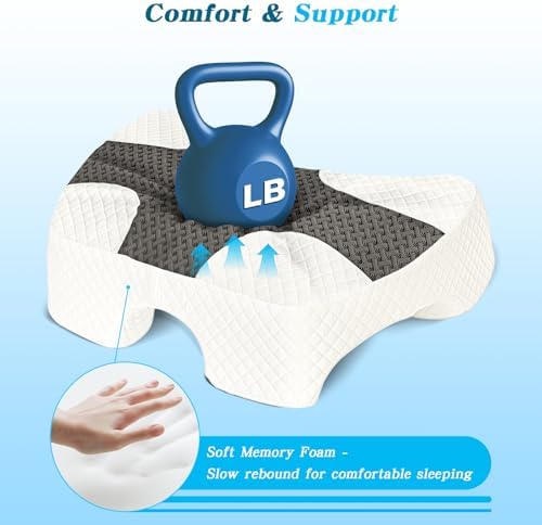 Side Sleeper Pillow with Arm Hole - Image 2