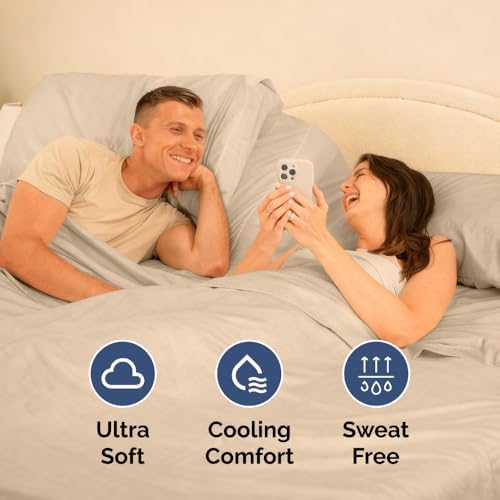 Flex Top Split Head King 4 Piece Sheet Set - Image 6