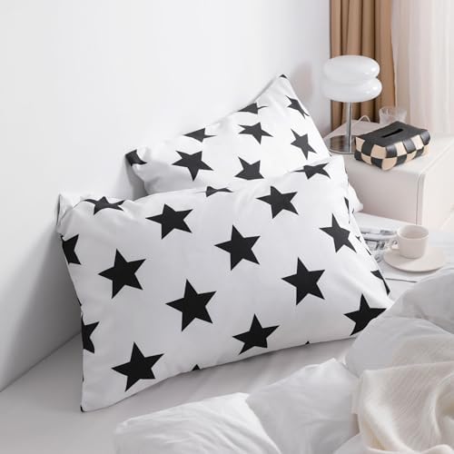 NTBAY Queen Star Microfiber Pillowcases - Image 2