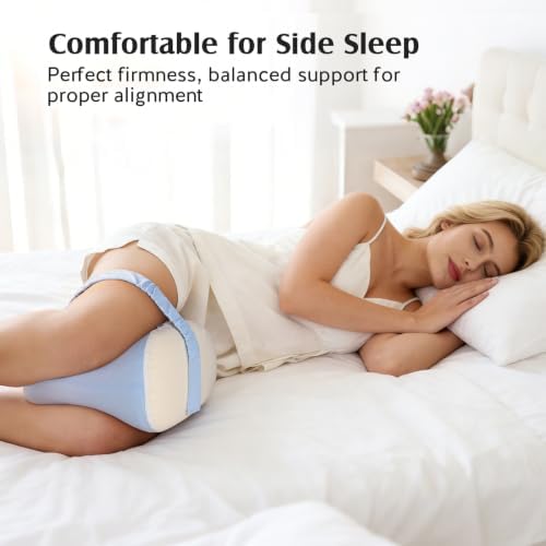 YFONG Knee Pillow for Side Sleepers, Memory Foam Leg Pillow - Image 2