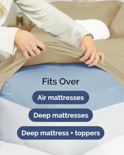 CGK Linens 2 Pack Extra Deep Twin XL Fitted Sheets - Image 7