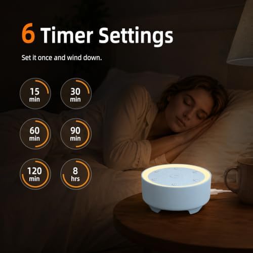 Kipcush White Noise Machine for Sleeping, Baby & Adults, High-Fidelity - Image 5