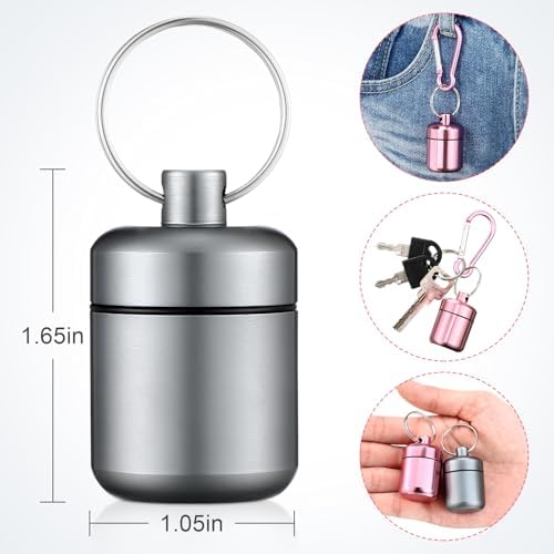 Hicarer 4 Pack Ear Plug Carrying Case, Matte Gray - Image 3