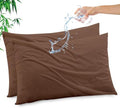 Gogreen Bamboo Rayon Waterproof Pillow Protector, Breathable Pillow Cover by GOGREEN