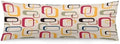 Mid Century Modern Body Pillow Cover Pillowcase by Unknown