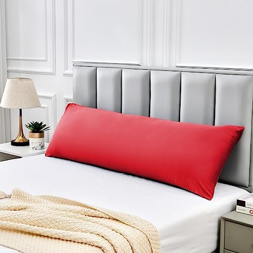 Warmstar Cotton Body Pillow Cover 1 Pack, 600 Thread Count Body Pillow case - Image 2