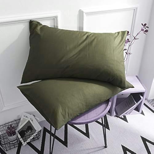 TAOSON 100% Cotton 300 Thread Count Envelope Style 2pc / Pair Pillow Cover by TAOSON