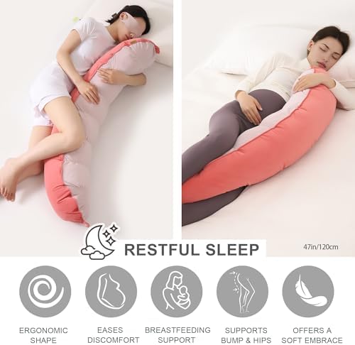 Peallow – Long Round Body Pillow - Image 5