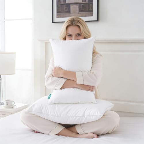 Oubonun 12 x 16 Inches Throw Pillow Insert, 100% Cotton Cover Cushion Inner - Image 7