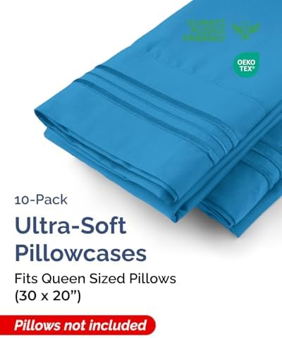 Queen Pillow Cases Set of 10 - Image 2