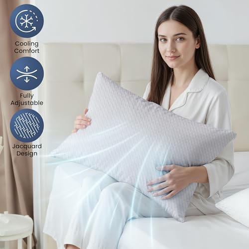 Utopia Bedding Shredded Memory Foam Pillows, Cooling Pillow, 1 Pack - Image 2