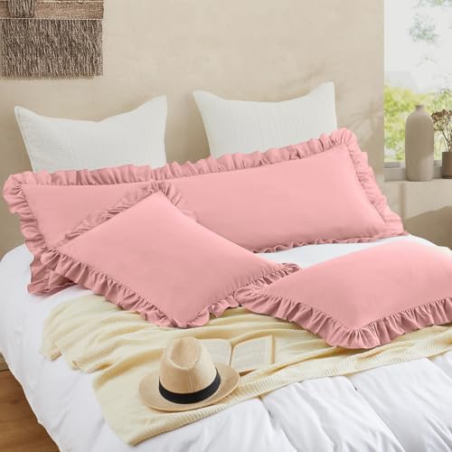 Ruffled Pillow Cases, King 20"x36" - Image 3