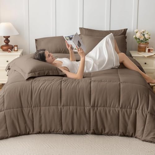 JOLLYVOGUE Oversized Queen Comforter Set, Ultra-Soft Bed in a Bag Oversized - Image 6