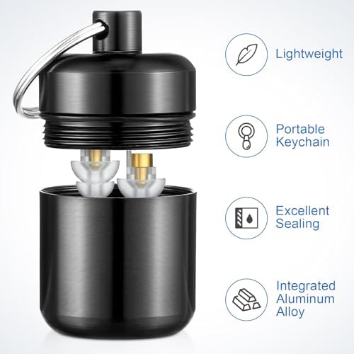 Hicarer 4 Pack Ear Plug Carrying Case - Image 4