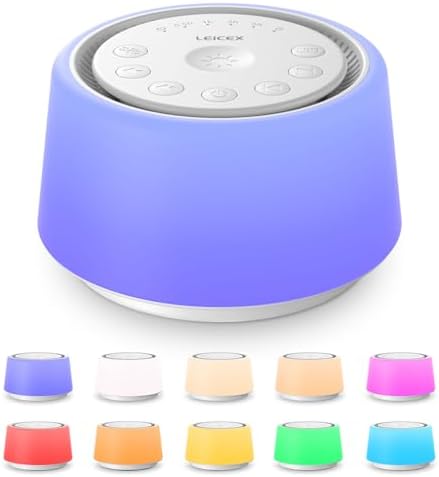 LEICEX White Noise Sound Machine | Sound Machine by LEICEX