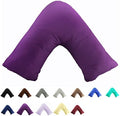 TAOSON 100% Cotton 300 Thread Count V-Shaped Pillow Case by TAOSON