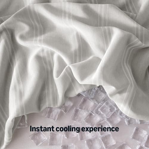 Amazon Basics Stripe Cooling Pillow Cases - Image 3