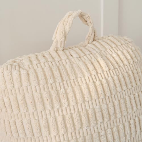 Corduroy Reading Pillow for Sitting in Bed, Large Backrest Bed Pillow - Image 5