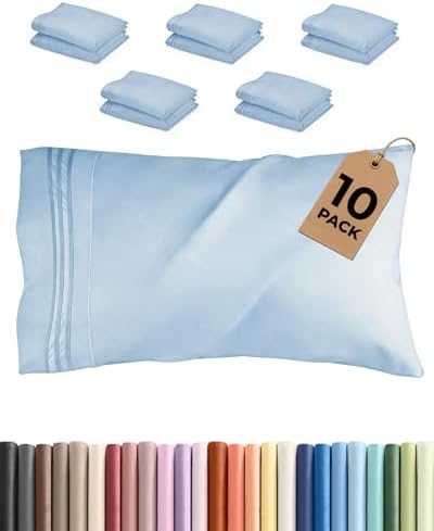 King Standard Pillow Cases Set of 10 by CGKUnlimited