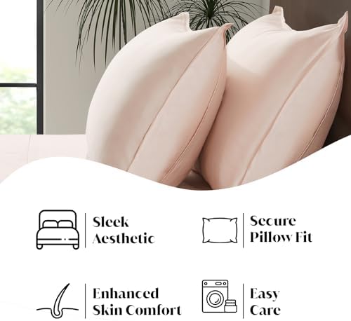 Luxury Bamboo Market | Queen Envelope Pillowcase Set | 100% Viscose Made from - Image 4