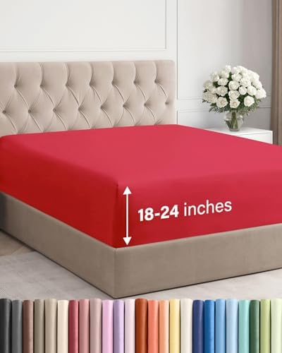 CGK Linens Extra Deep Queen Fitted Sheet by CGKUnlimited