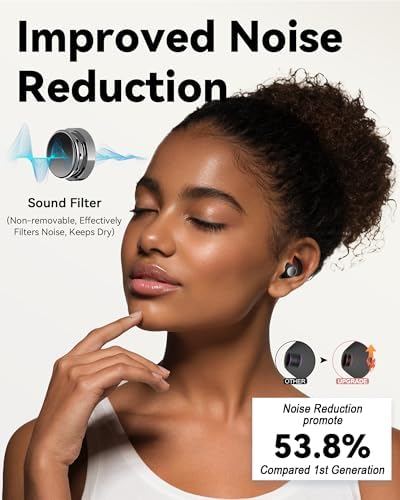 Ear Plugs for Sleeping, Noise Reduction Soft Silicone Earplugs - Image 4