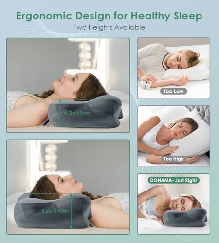 DONAMA Cervical Pillow Ergonomic Memory Foam Pillow - Image 3