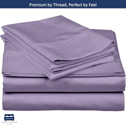 Cottingon 4 Piece RV King Sheets Fits 15" Deep, Egyptian Cotton - Image 6