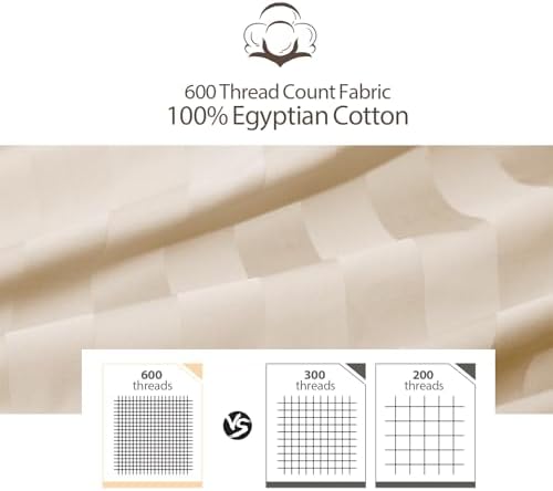 100% Cotton Zippered Pillow Protectors Queen Size - Image 2