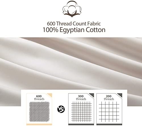 100% Cotton Zippered Pillow Protectors King Size - Image 3
