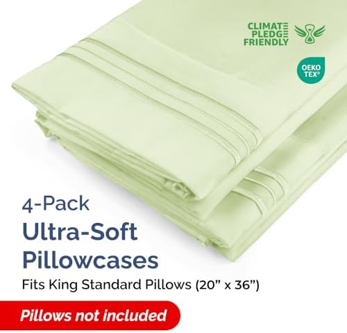 King Standard Pillow Cases Set of 4 - Image 2