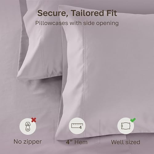 California Design Den 600 TC Set of 2 Standard Pillow Case - Image 4