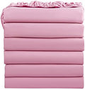 FreshCulture King Fitted Sheets, Bulk Pack of 6, Deep Pocket, Soft Microfiber by FreshCulture