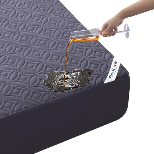 BEDLORE Waterproof Mattress Protector, Cal King Size Mattress Pad by Bedlore