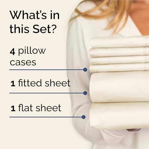 King 6 Piece Bed Sheet Set - Image 2