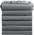 FreshCulture King Fitted Sheets, Bulk Pack of 6, Deep Pocket, Soft Microfiber by FreshCulture