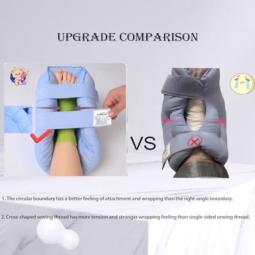Heel Protectors for Pressure Sores, Adjustable Heel Cushion Boots for Elderly - Image 3