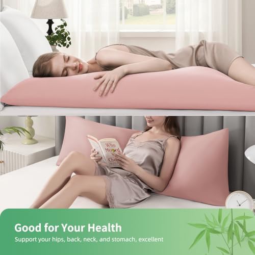 Body Pillowcase, Cooling Viscose from Bamboo Pillow Cover - Image 2